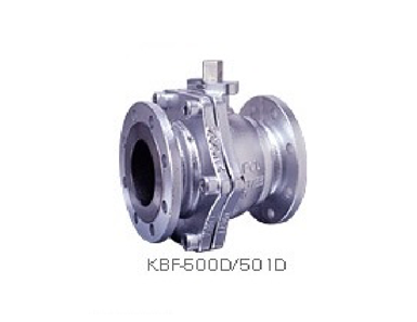 Flange-type ductile cast iron-made ball valve