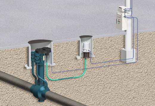 Electric-powered actuator for steel valves (valve remote-control unit)