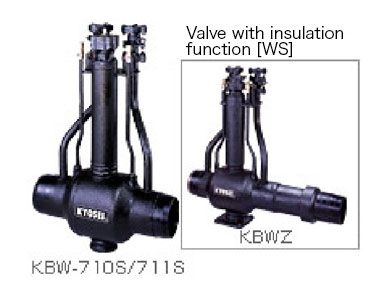 Full-welding type direct-buried steel valve [WS type]